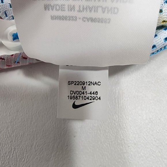 Nike Mesh Hawaiian Resort Camp Shirt Men's Sz M DV0041-446 Dri-Fit Button Up NWT - Picture 12 of 12